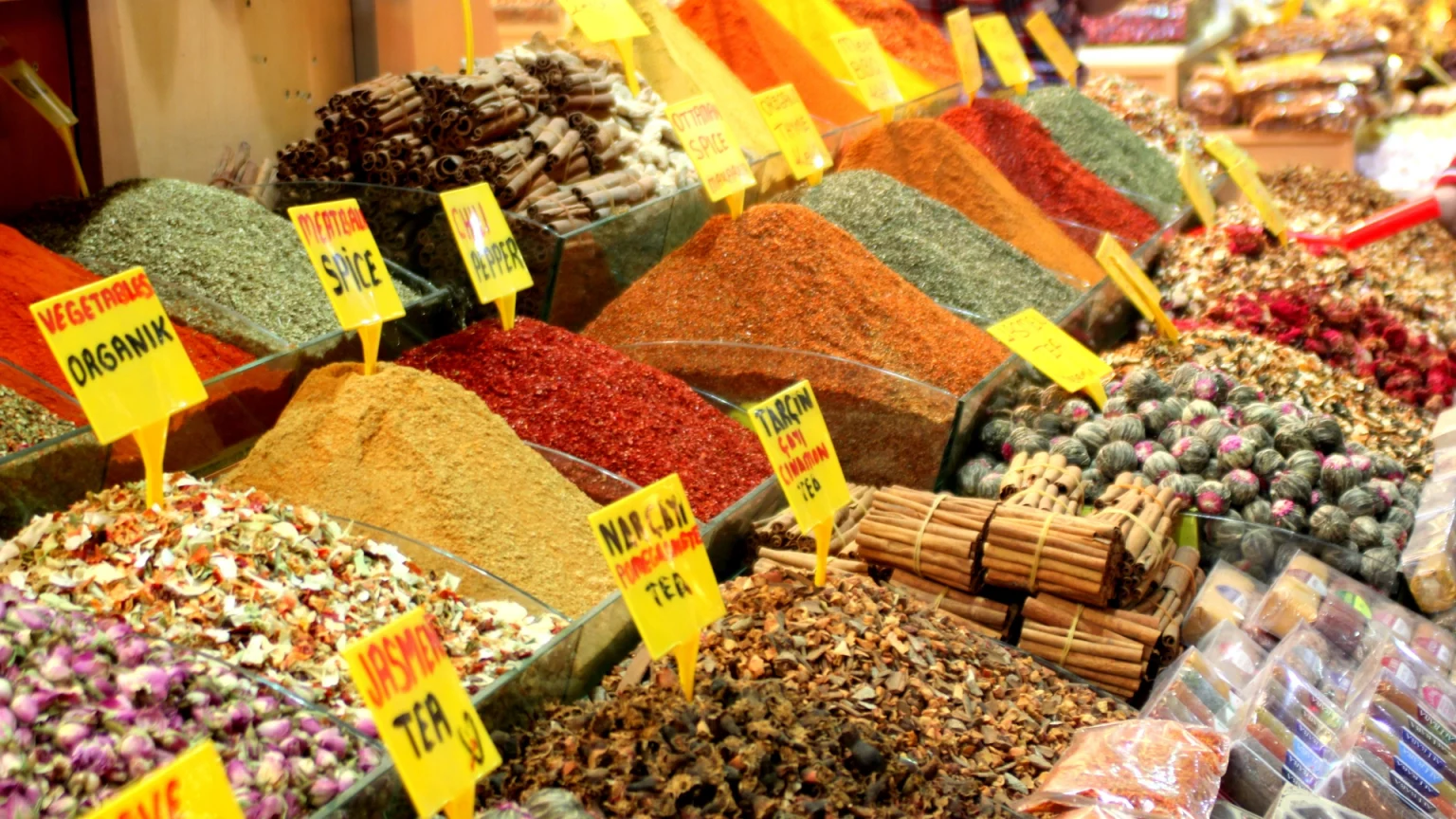 Cosa vedere a Istanbul: il Mercato Egiziano delle spezie
