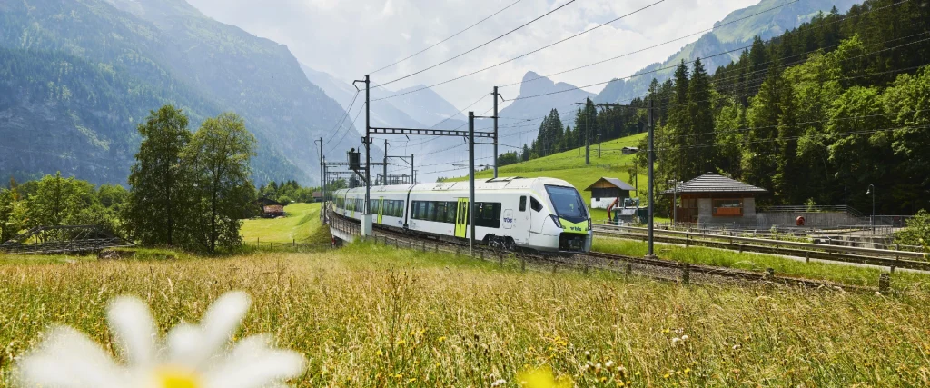 Gita con il treno verde delle Alpi
