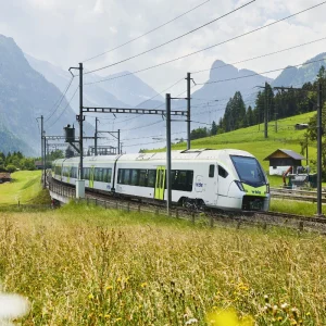 Gita con il treno verde delle Alpi