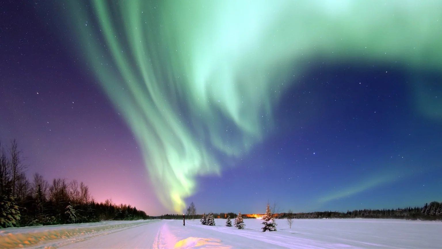 lapponia aurora boreale finlandia